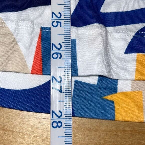 Chico’s Abstract Everyday 3/4 Sleeve Tee Size 4 US XXL‎ NWOT - Picture 9 of 10